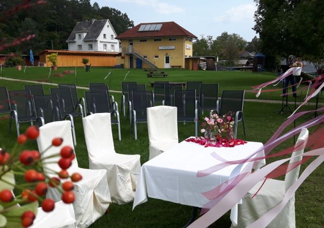 sitzgruppe im freien